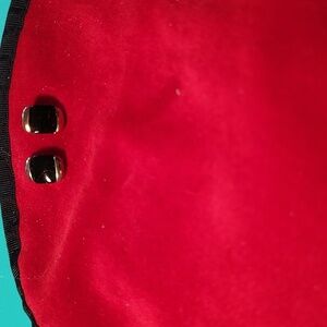 Gold and Black Onyx Earrings